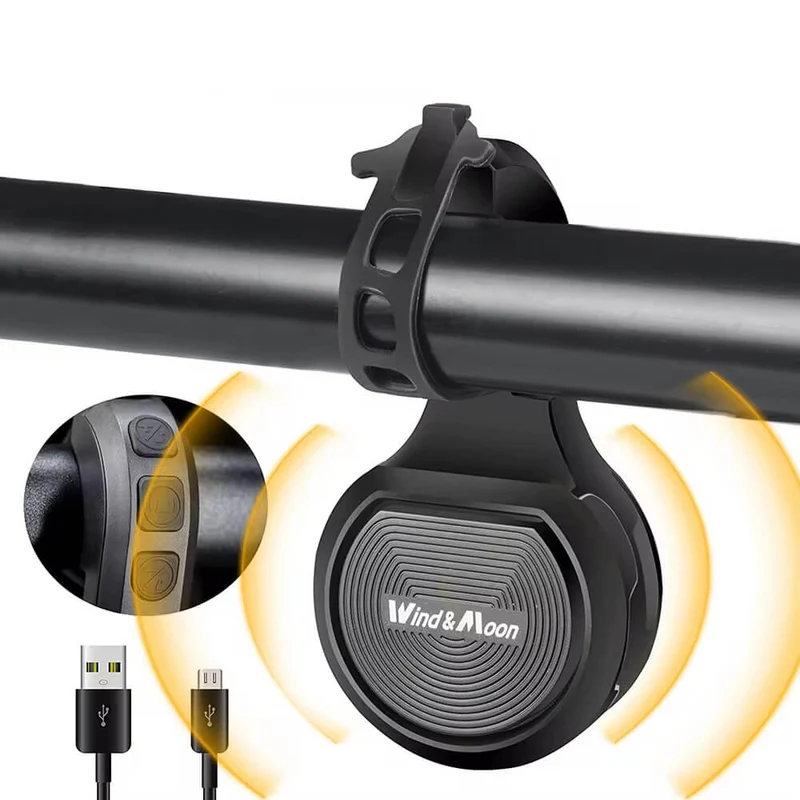 RechargeableBikeHorn™ | Sonnette velo rechargeable avec alarme antivol