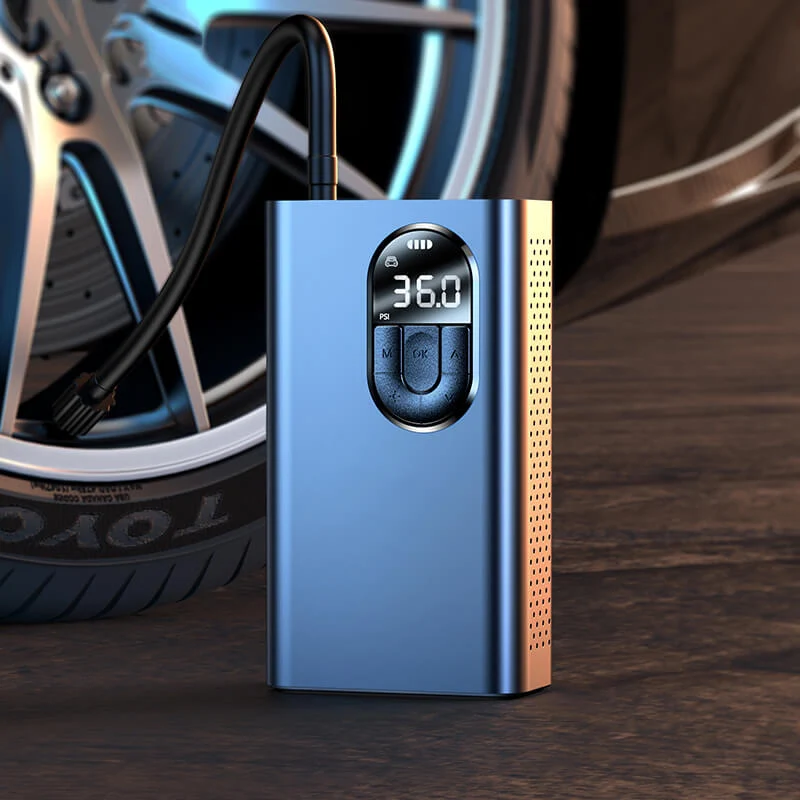 AirGo™ | Pompe velo electrique rechargeable avec affichage numérique