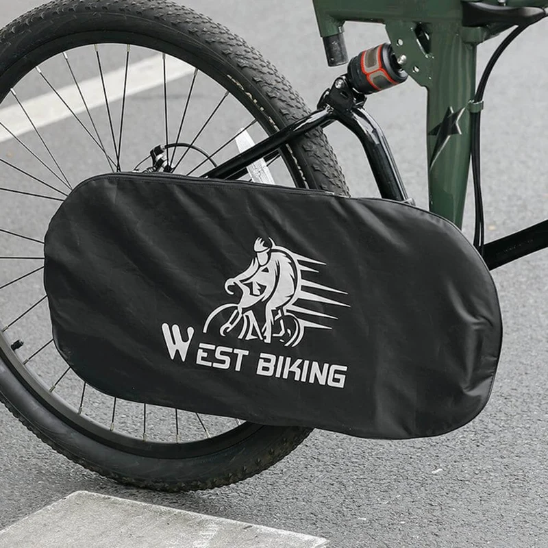 ChainProtectorCover™ | Housse protection derailleur velo, chaine velo et pédalier vélo