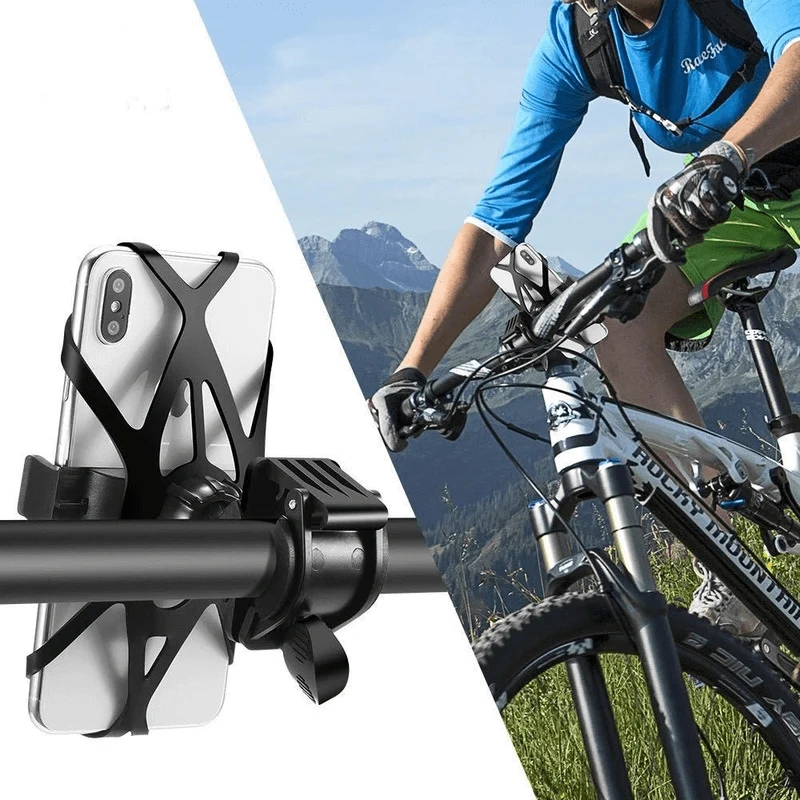 UniversalPhoneBikeMount™ | Support telephone velo réglable avec rotation à 360°
