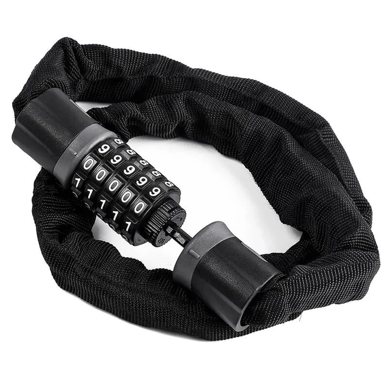 CodeLock™ | Antivol velo flexible à code 5 chiffres pour un verrouillage sans clé