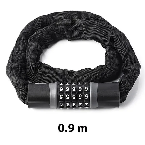 CodeLock™ | Antivol velo flexible à code 5 chiffres pour un verrouillage sans clé
