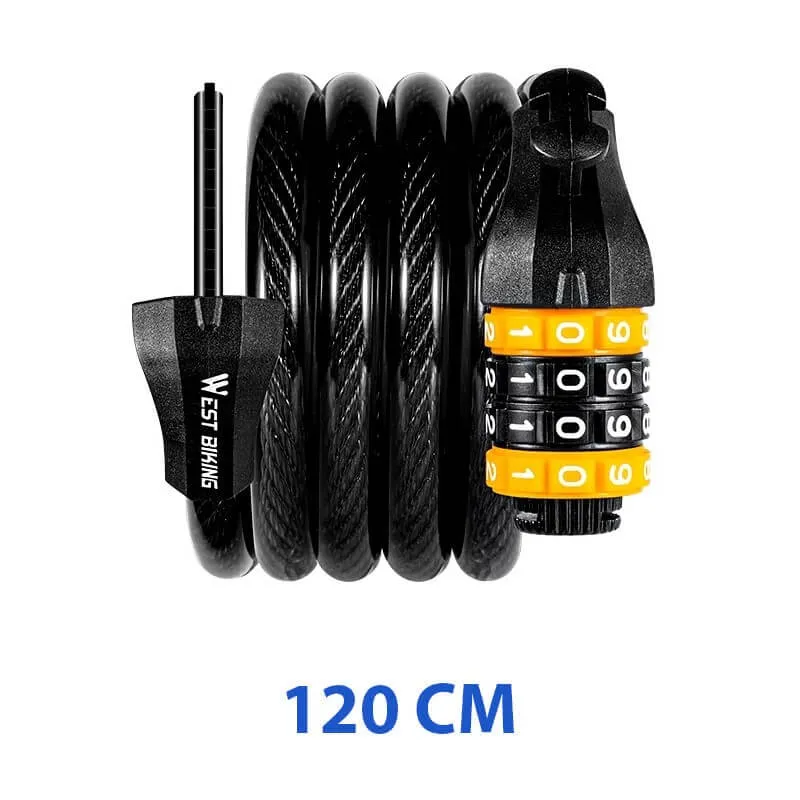 PassBikeLock™ | Antivol velo avec combinaison à code robuste