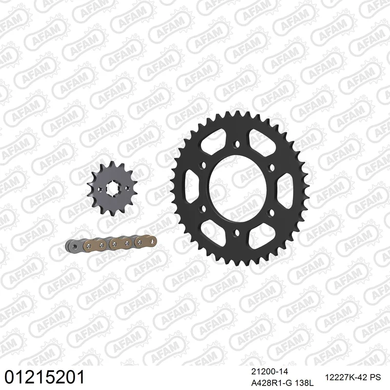 Chaîne AFAM 428 R1 - 138 maillons