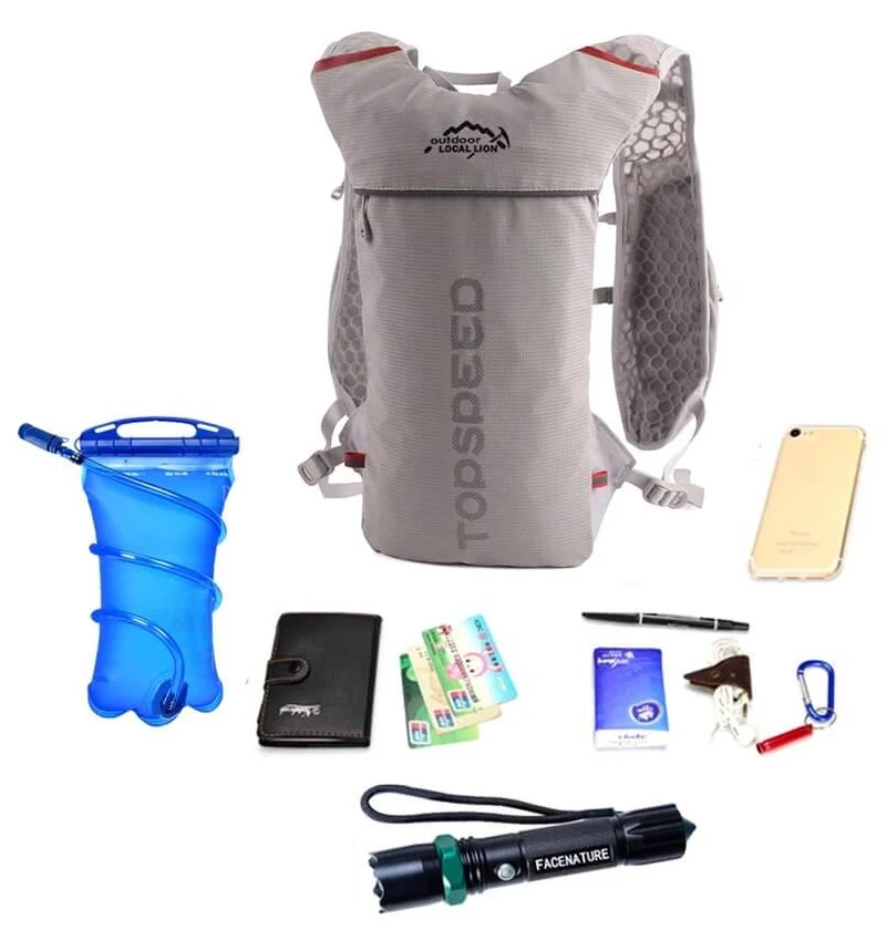 HydroBack™ | Sac a dos velo 5L avec sac d'eau 1.5L