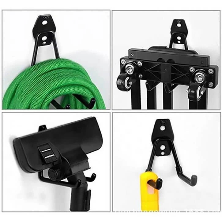 BikeBuddy™ | Support velo mural horizontal avec revêtement anti-rayures