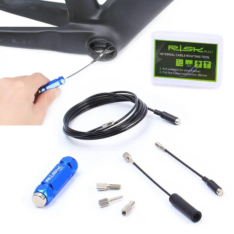 CableRouter™ | Outil de routage magnétique pour cable de frein velo interne