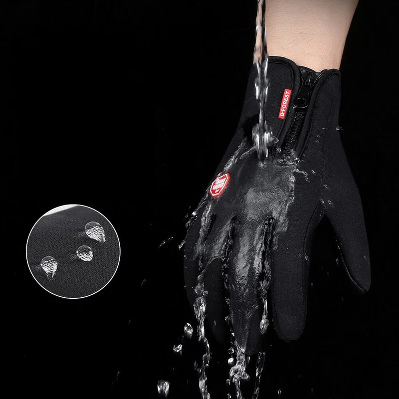 ProGlovs™ | Gants velo hiver antidérapants et compatibles écrans tactiles