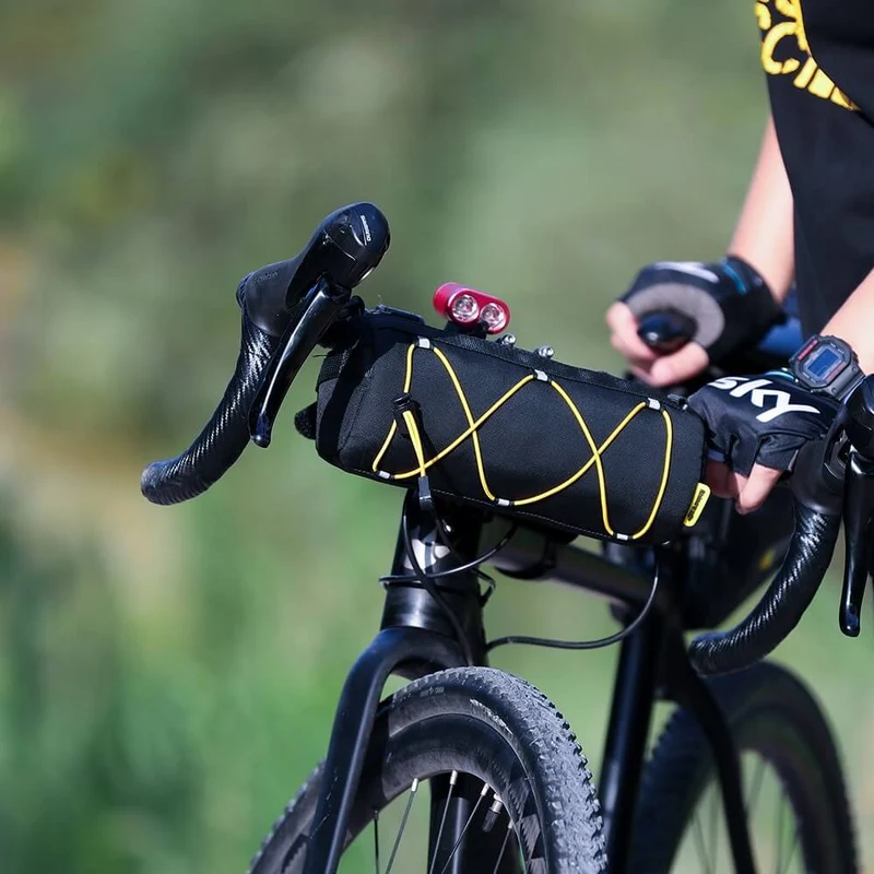 HandlebarHero™ | Sacoche guidon vélo 2.4L compacte et résistante
