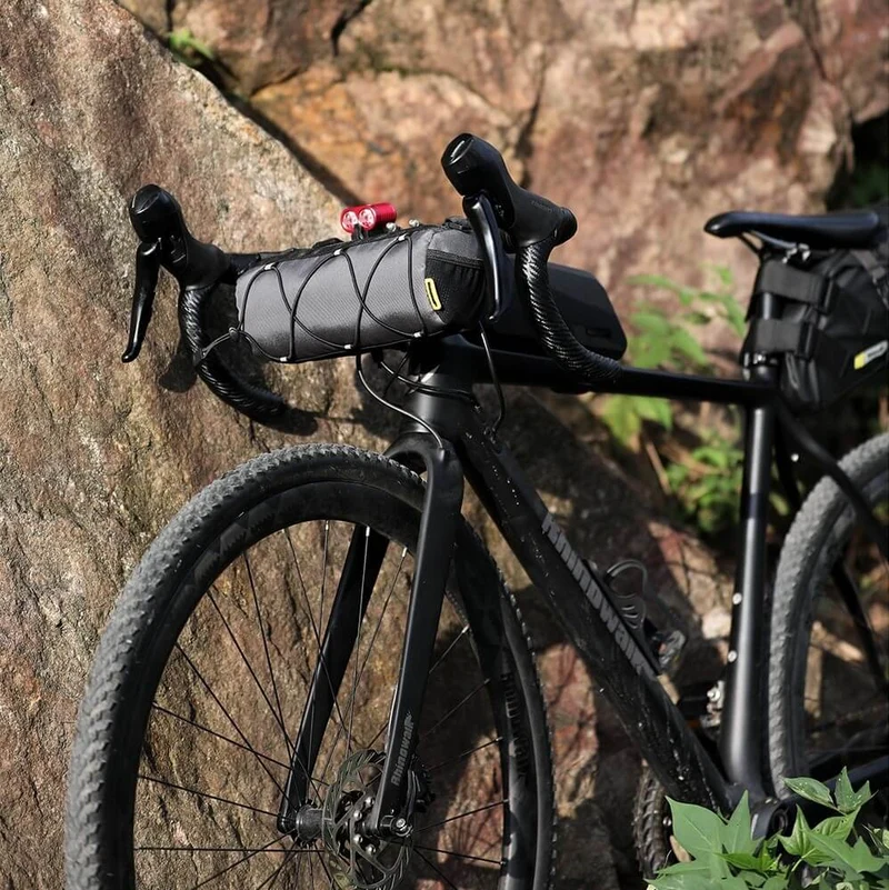 HandlebarHero™ | Sacoche guidon vélo 2.4L compacte et résistante