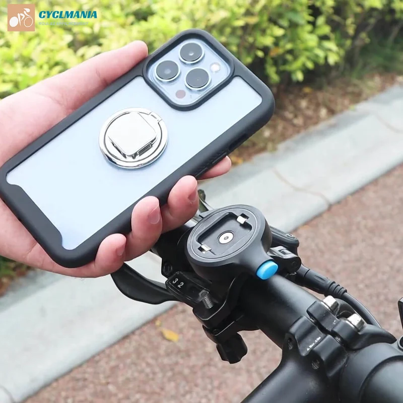 SmartHolder™ | Support telephone velo avec système de sécurité