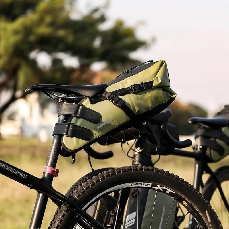 ProofSaddleLargeCase™ | Sacoche de selle 10/13L étanche avec fixation stable