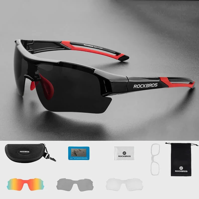 AntiFogGlasses™ | Lunette velo avec protection UV et lentilles interchangeables