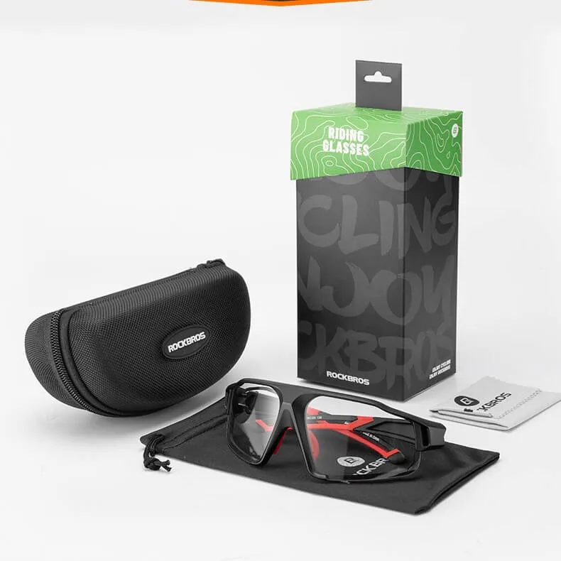 BikySuns™ | Lunette velo photochromique légère avec protection UV