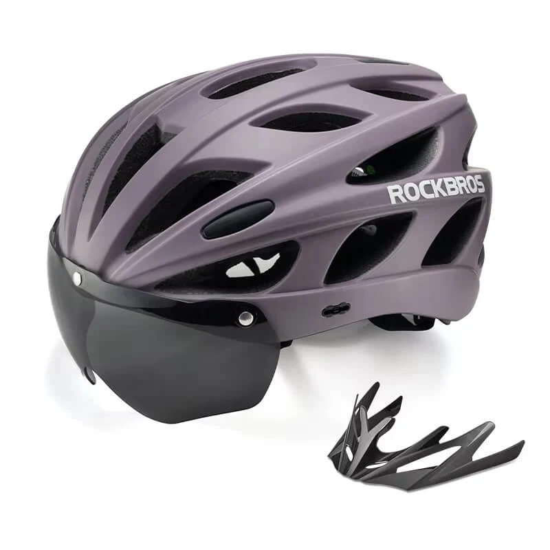 CyclHelmet™ | Casque velo avec visière magnétique intégrée et protection renforcée