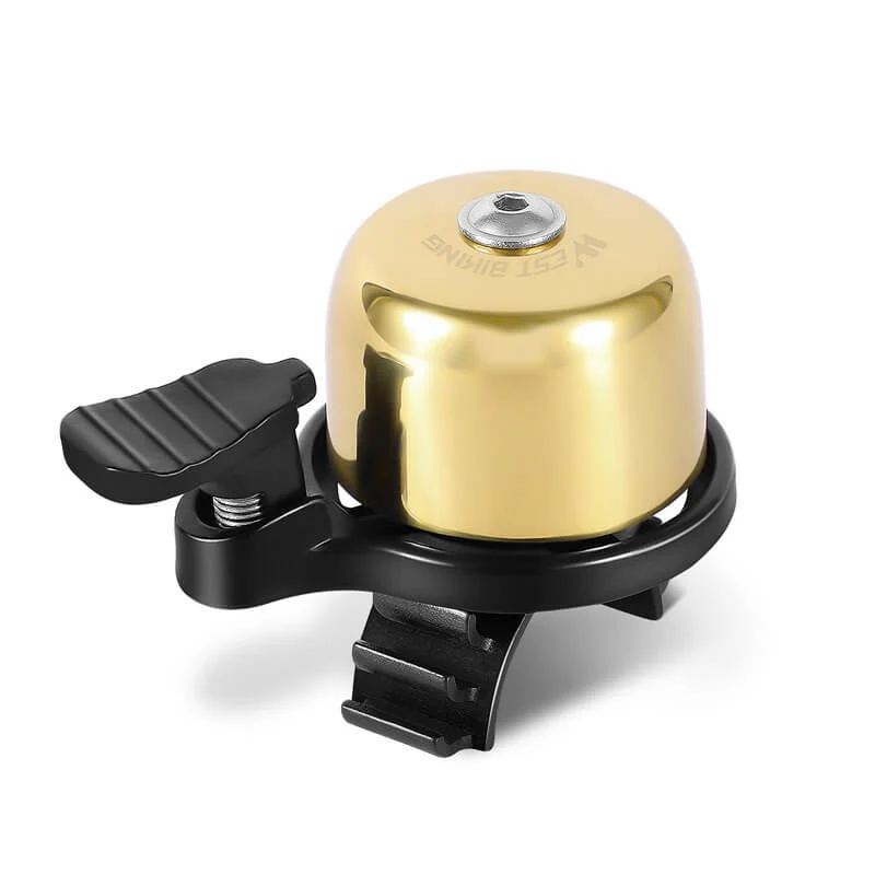 BikeWarningBell™ | Sonnette velo compacte de 34 g avec montage sans outils
