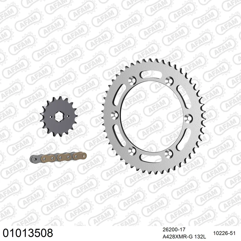 Chaîne AFAM 420 MX - 132 maillons