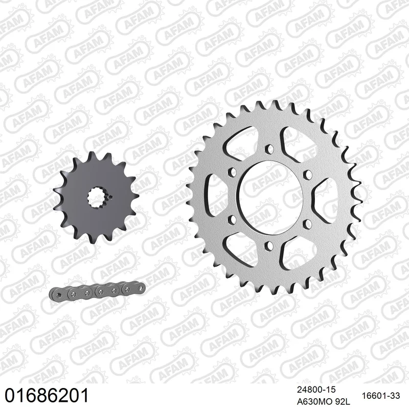 Pignon AFAM 24800 - 15 dents