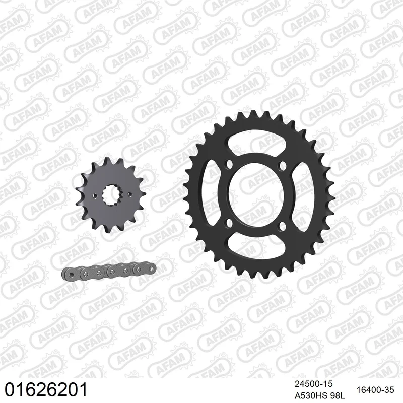 Pignon AFAM 24500 - 15 dents