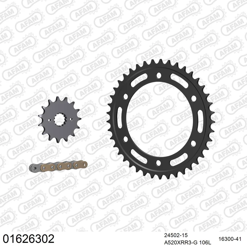 Pignon AFAM 24502 - 15 dents