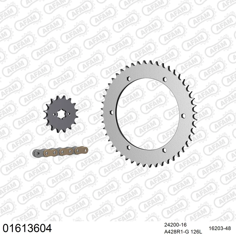 Pignon AFAM 24200 - 16 dents