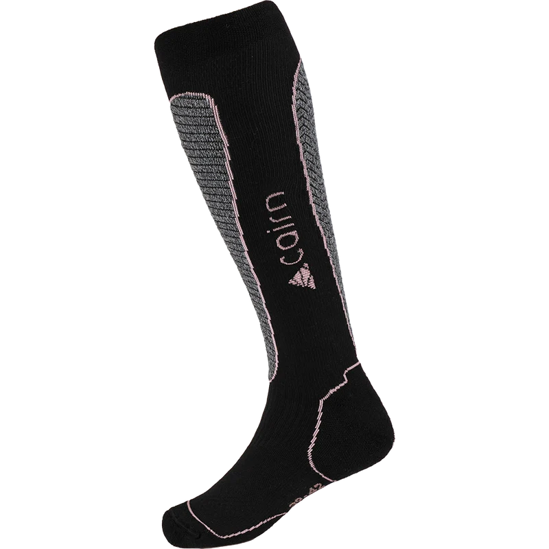PRIMALOFT SOCKS BLACK POWDER PINK