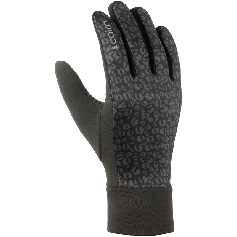 WARM TOUCH BLACK LEOPARD