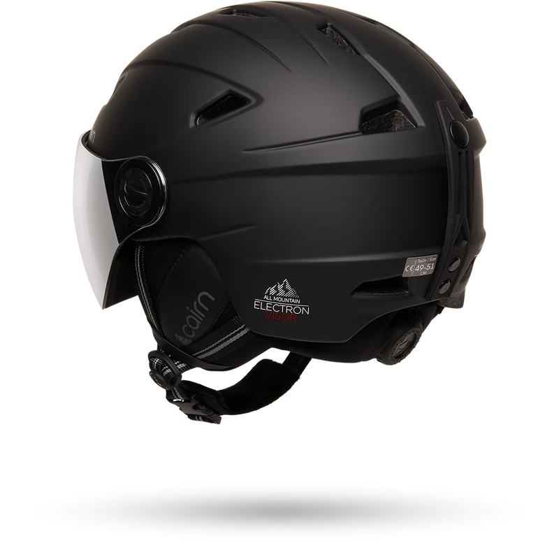 ELECTRON VISOR MAT BLACK