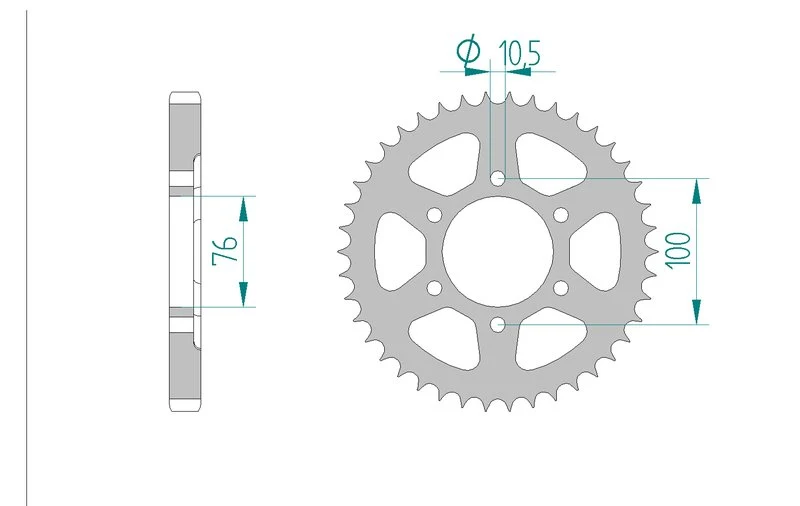 Couronne AFAM 14901 - 42 dents
