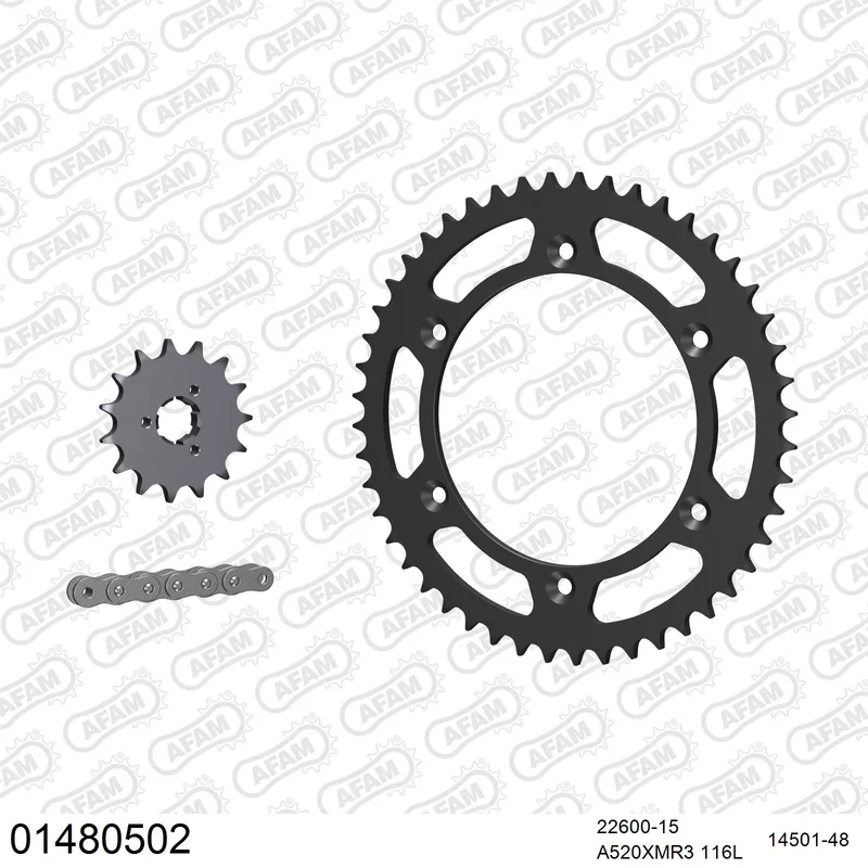 Pignon AFAM 22600 - 15 dents