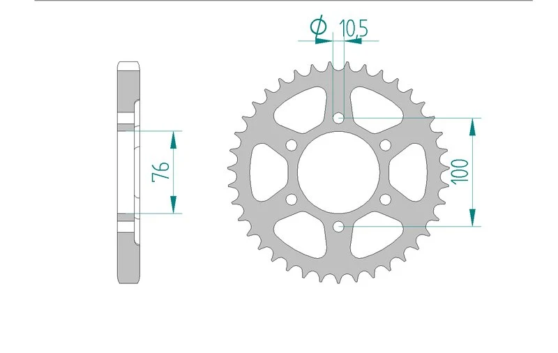 Couronne AFAM 14902A - 42 dents