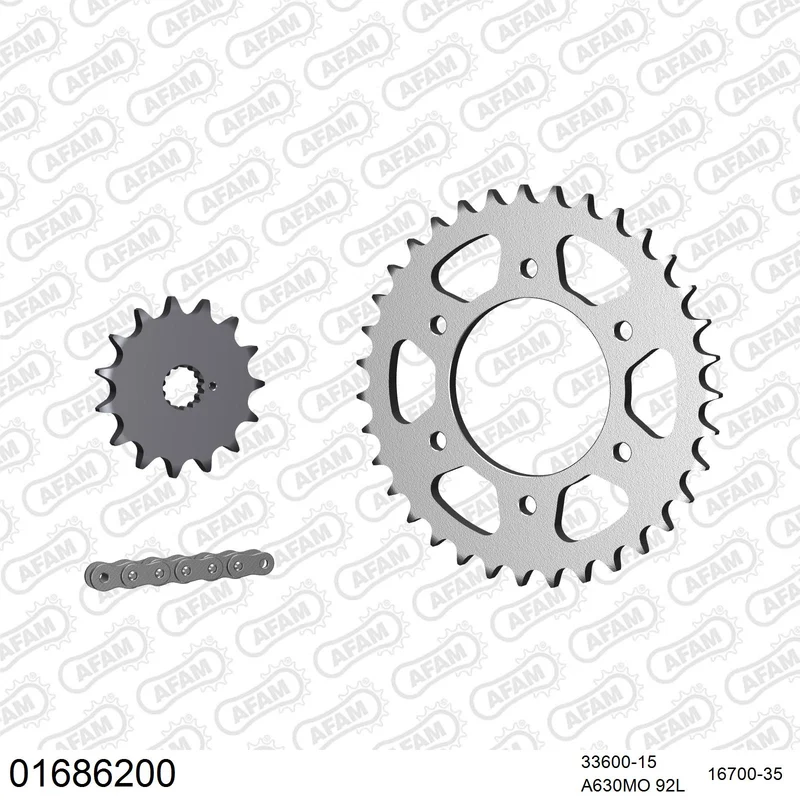 Pignon AFAM 33600 - 15 dents