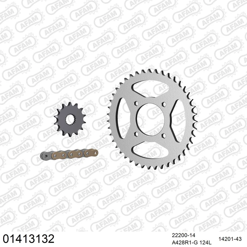 Pignon AFAM 22200 - 14 dents
