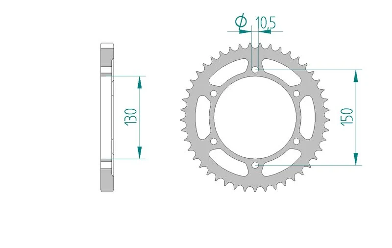 Couronne AFAM 10502A - 48 dents