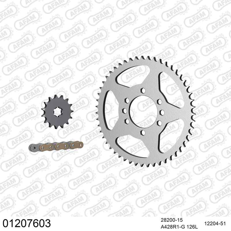 Pignon AFAM 28200 - 15 dents
