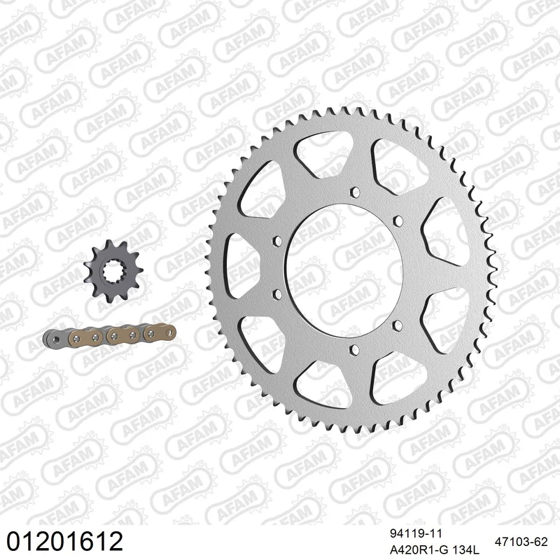 Chaîne AFAM 428 R1 - 134 maillons