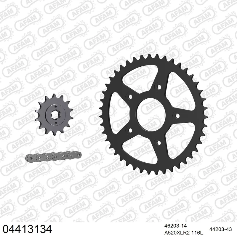 Kit chaîne AFAM Cagiva Raptor 125
