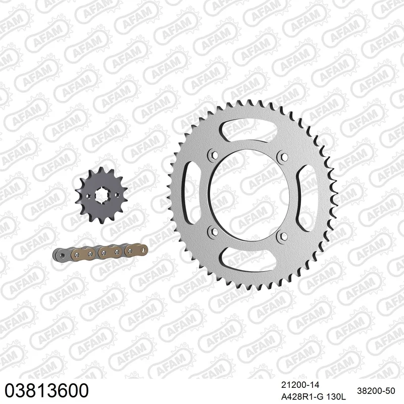 Kit chaîne AFAM Beta RR 125