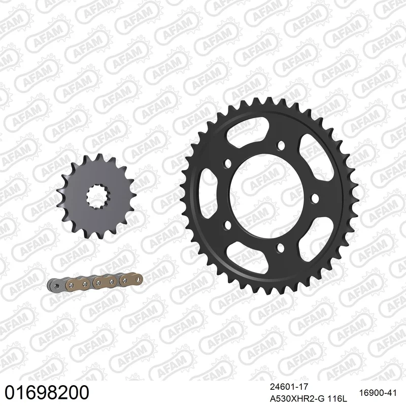 Kit chaîne AFAM Kawasaki ZZR 1400