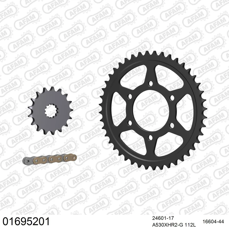 Kit chaîne AFAM Kawasaki ZZR 1200