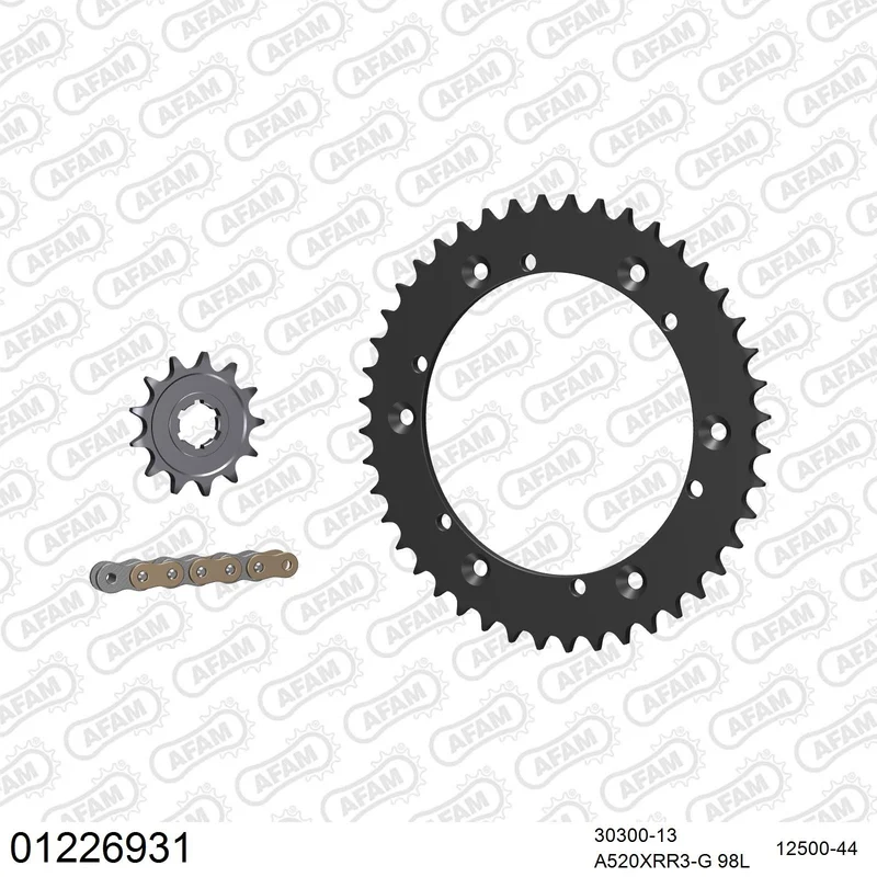 Kit chaîne AFAM Yamaha YFM 350 R