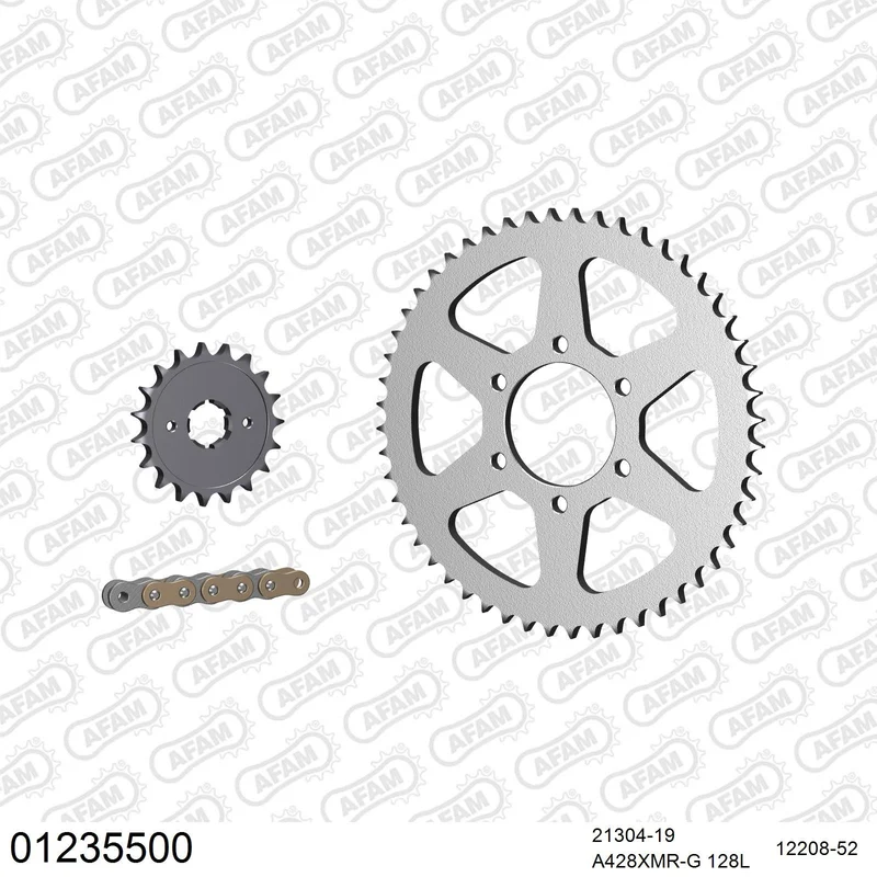 Kit chaîne AFAM Yamaha XT 350