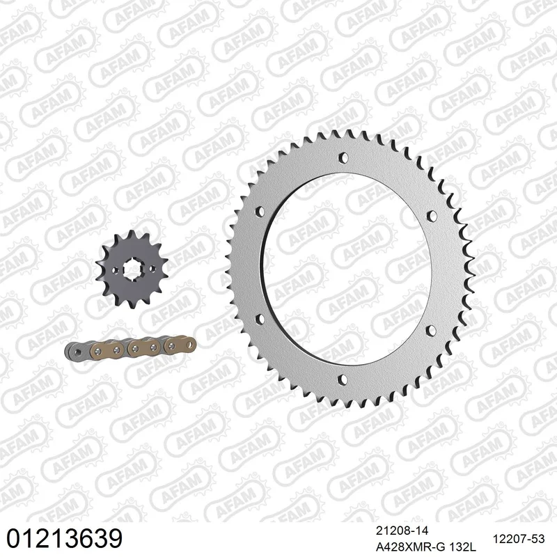 Kit chaîne AFAM Yamaha WR 125 X