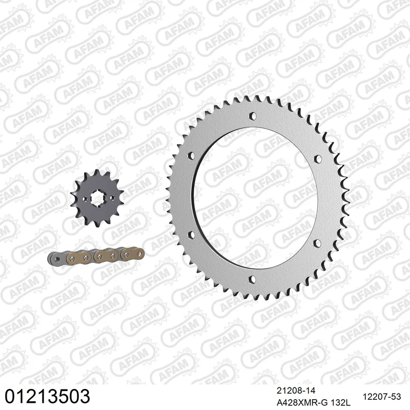 Kit chaîne AFAM Yamaha WR 125 R