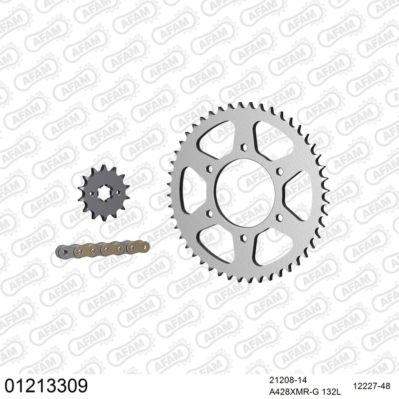 Kit chaîne AFAM Yamaha YZF-R125