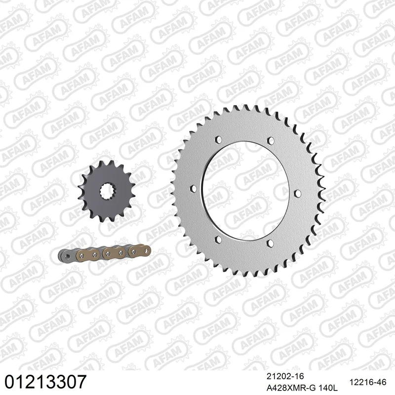 Kit chaîne AFAM Yamaha TZR 125 R (Japon)
