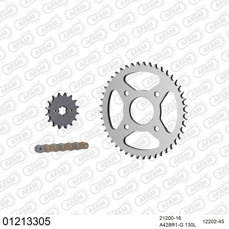 Kit chaîne AFAM Yamaha TZR 125