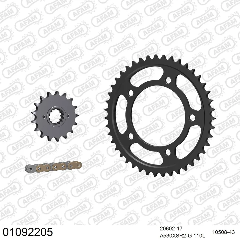 Kit chaîne AFAM Honda CB 1100 SF X11