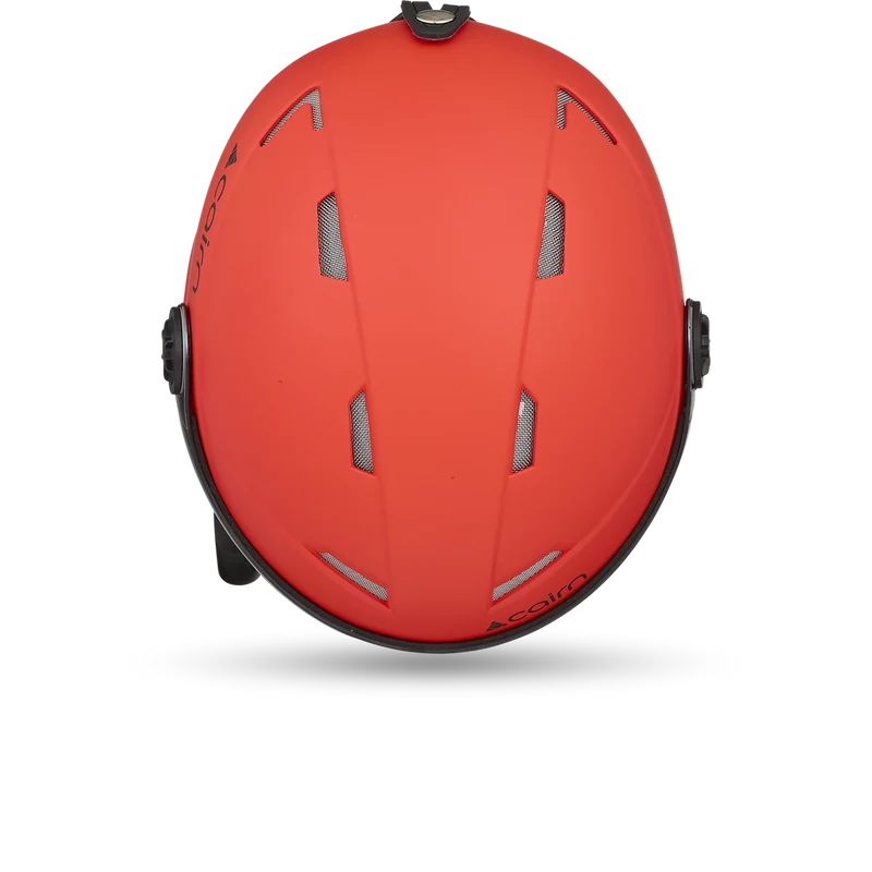 ANDROID VISOR J MAT BRIGHT RED