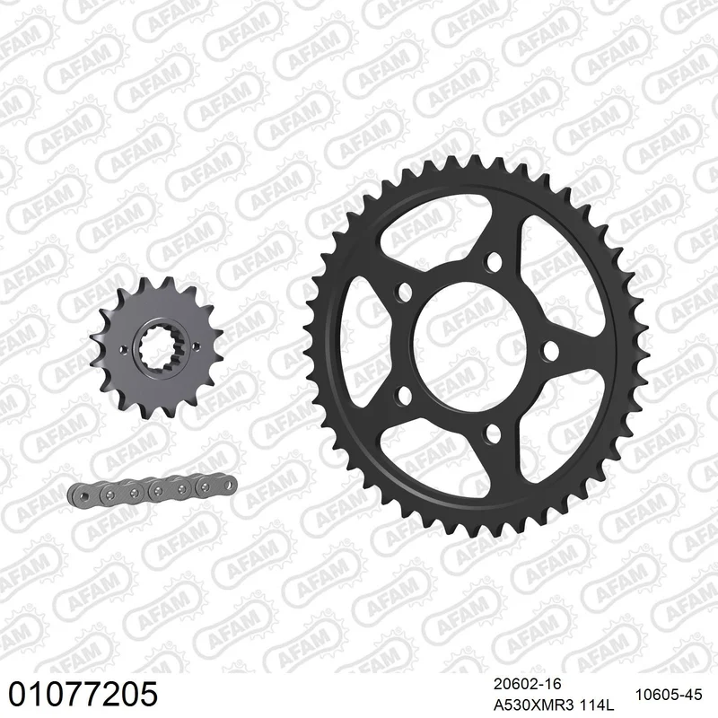Kit chaîne AFAM Honda VF 750 F